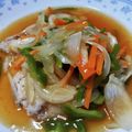 ちぃちゃん31513's cooksnap of when they made 鯵の唐揚げ♪ ほっこり出汁あんかけ.