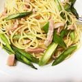 かなちん0807's cooksnap of when they made 簡単!!アスパラとベーコンの和風パスタ♬.
