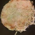 なごり's cooksnap of when they made キャベツだけ！な簡単お好み焼き♪卵無し！.