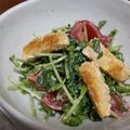 fu♪♪'s cooksnap of when they made レシピ投稿祭　豆苗と油揚げのサラダ.