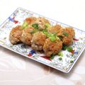 クックDAD's cooksnap of when they made 鶏胸肉と新玉ねぎのジューシーつくね照焼き.