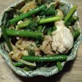 ちゃはち's cooksnap of when they made 激うま！にんにくの芽と鶏肉の甘辛炒め！.