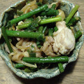 ちゃはち's cooksnap of when they made 激うま！にんにくの芽と鶏肉の甘辛炒め！.
