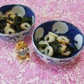 みかかめ's cooksnap of when they made ミネラルたっぷり♡わかめと竹輪の甘酢和え.