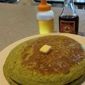 マコミコ's cooksnap of when they made 米粉で抹茶パンケーキ.