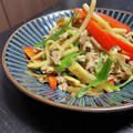 ♪Key♪'s cooksnap of when they made 豚肉のザーサイ炒め.
