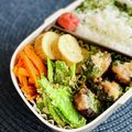 マルんちの丸顔's cooksnap of when they made 10分で完成！絹さやの胡麻ナムル.