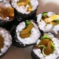 くむちん's cooksnap of when they made お弁当にも☆大葉とつぼ漬けの細巻.