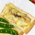 にきけん's cooksnap of when they made えのきトースト.