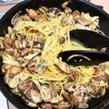 Yu〜iママ's cooksnap of when they made アサリときのこの和風スパゲティ.