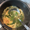 PPPPii0's cooksnap of when they made ほうれん草と卵のお吸い物.