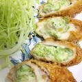 ﾆｬｰ's cooksnap of when they made おくらチーズの◎肉巻きフライ◎.