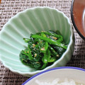 PPPPii0's cooksnap of when they made めんつゆで楽々☆ほうれん草の胡麻和え.