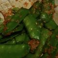 ヨシヨッシー's cooksnap of when they made 絹さやのナムル.