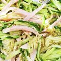 みかん2017's cooksnap of when they made 切り干し大根とハムの中華風サラダ.