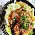 chako106HM's cooksnap of when they made かつおのごまみそ丼.