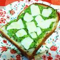 龍青空ママ's cooksnap of when they made アボカドディップ☆オープンサンド.