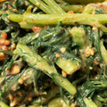 ゆずりんごもち's cooksnap of when they made 簡単♪　春菊のピーナッツバター和え.