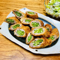 ねっちゃんっ's cooksnap of when they made さやえんどうの肉巻きフライお弁当用.