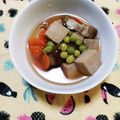 ﾁｲﾁｬﾝﾏﾏ's cooksnap of when they made えんどう豆と高野豆腐の煮物.