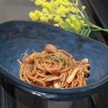 からあげパーティー's cooksnap of when they made フライパンひとつ！ナポリタン風パスタ.