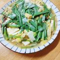 かわゆう1211's cooksnap of when they made 節約！簡単！さんま缶とニラ豆腐の卵とじ.
