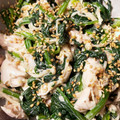 ファンキーなサル's cooksnap of when they made 常備菜に☆鶏ささみとほうれん草のマヨ和え.