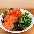 horseland's cooksnap of when they made 明太子丼　太っ腹でね♡.