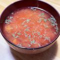 白モンブラン's cooksnap of when they made 完熟トマトde作る☘️トマト味噌スープ.