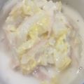 さんさとさん's cooksnap of when they made 白菜の中華風ミルクスープ.