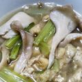 ☆とん吉☆'s cooksnap of when they made まいたけ 小松菜 油揚げの味噌汁^^.