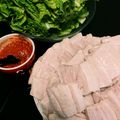 kiNaコ's cooksnap of when they made 絶品☆ポッサム(茹で豚の葉っぱ巻き).