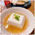 nakamucchi's cooksnap of when they made 朝食の一品に◆絹ごし豆腐の生姜あんかけ.