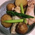 shinab75's cooksnap of when they made 新じゃが・アスパラ・鶏肉の味噌バター.
