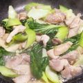miko23kr's cooksnap of when they made 簡単薬膳☆塩麹鶏とチンゲン菜の炒めもの.