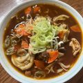 うっきー太郎's cooksnap of when they made 季節野菜とルウで作ろう✿カレーそうめん✿.