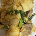 またたびちゃま's cooksnap of when they made 豆腐と豚バラの玉子とじチャンプルー.