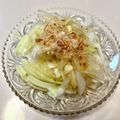 azbjbn's cooksnap of when they made 材料３つ！新たまねぎ＋鰹節＋ポン酢.