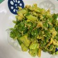いちごスロータクシー's cooksnap of when they made セロリの葉っぱ消費レシピ.
