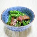 ＠迷子＠'s cooksnap of when they made ししとうとベーコンのごま和え.