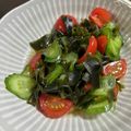 ふじりり's cooksnap of when they made わかめきゅうり酢の物.