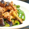 もすろー's cooksnap of when they made ナスとピーマン豚肉ﾃﾝﾒﾝｼﾞｬﾝ炒め.