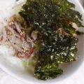 くむちん's cooksnap of when they made じゃこと梅干しと韓国海苔の混ぜご飯.