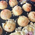 らてぼう's cooksnap of when they made 米粉でカリッとろったこ焼き(生地).