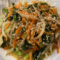 愛とココ's cooksnap of when they made 簡単♪にらと人参のナムル風.