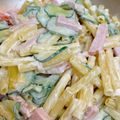 やよい・M's cooksnap of when they made ☆簡単♪ハムとキュウリのマカロニサラダ☆.