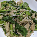 じゅんともた's cooksnap of when they made ごま風味香る！しらすと小松菜の麺つゆ炒め.