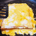 サンタJr's cooksnap of when they made 簡単卵チーズトースト♪朝食♪一歳〜.
