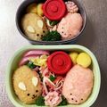 Chaaa_room's cooksnap of when they made のほほん動物おにぎり❤（キャラ弁）.