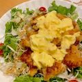 クックUR1SUQ☆'s cooksnap of when they made 鶏むね肉でお手軽チキン南蛮風.